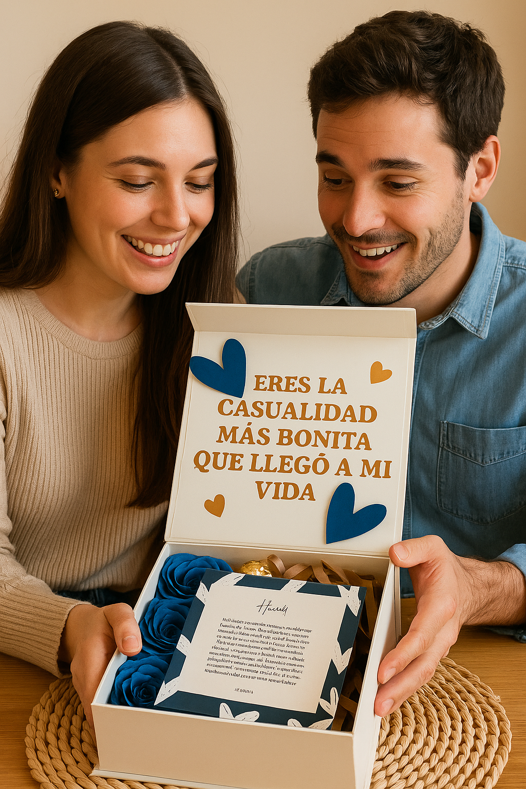 Love in a Box – Romantic Personalized Gift for Him