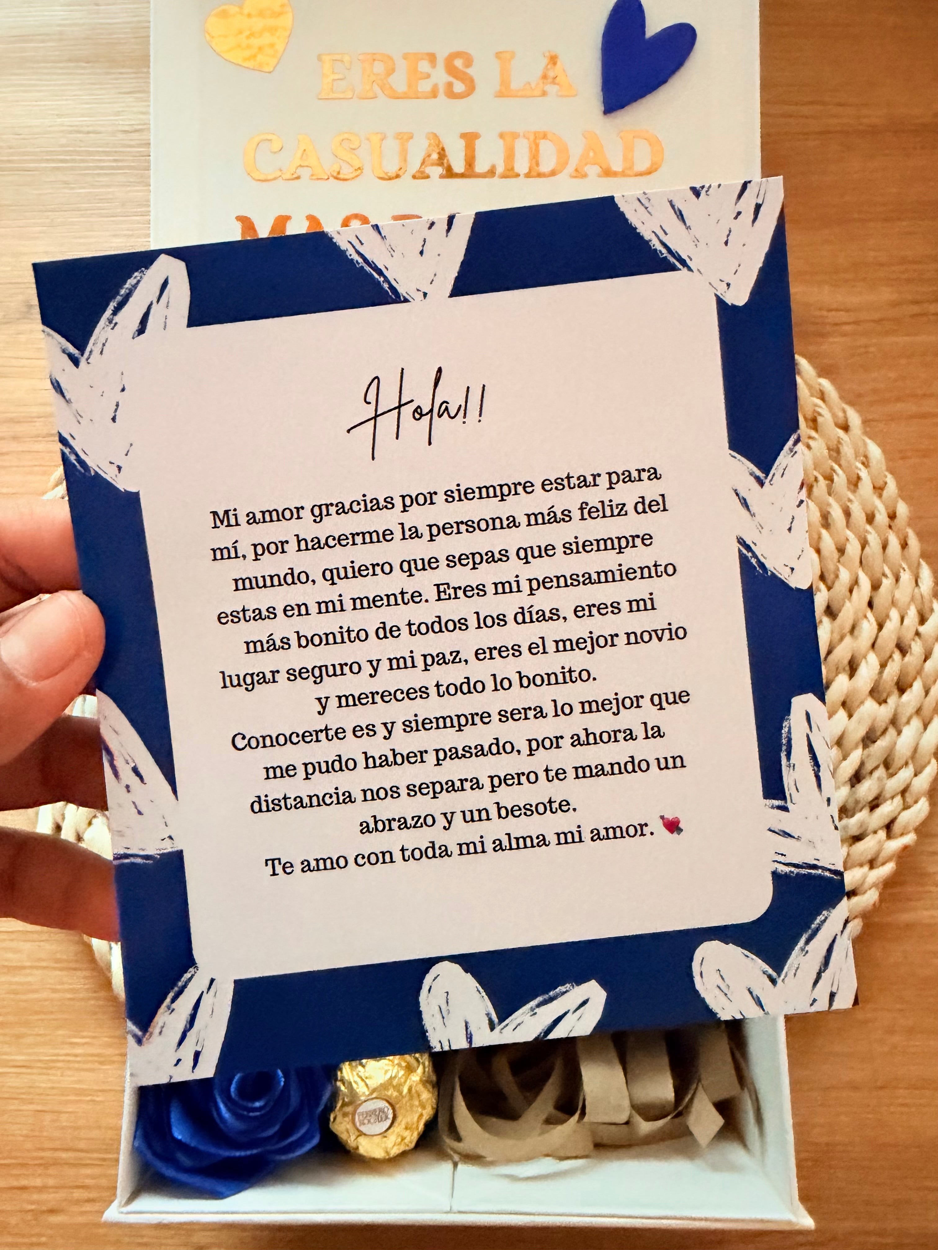 Love in a Box – Romantic Personalized Gift for Him